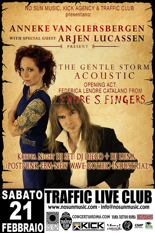 Anneke van Giersbergen e Arjen Lucassen